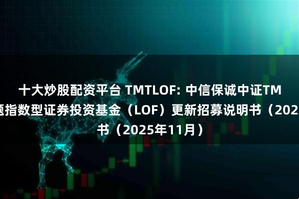 十大炒股配资平台 TMTLOF: 中信保诚中证TMT产业主题指数型证券投资基金(LOF)更新招募说明书(2025年11月)